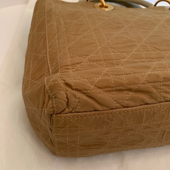 Lady Dior bag, vintage large nylon - Picture 7 of 15